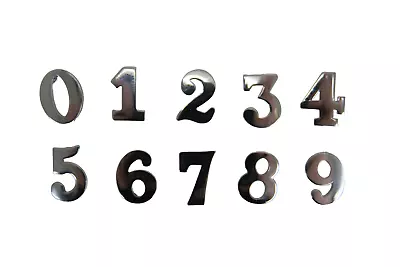 £1.40 • Buy Ex Police Chrome Number Butterfly Pin Back Security Epaulettes Uniform Collector