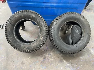 £70 • Buy Compact Tractor Turf Tyres 23 8.50 12 John Deere Yanmar Wheels