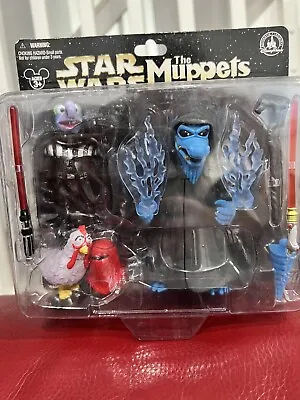 Disney Star Wars Muppet Figures Uncle Deadly Gonzo Chicken 🆕 SEALED  • $49.95