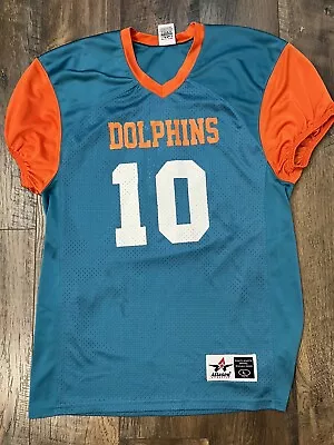 Alleson Athletic Youth Kids Miami Dolphins Jersey L • $14.99