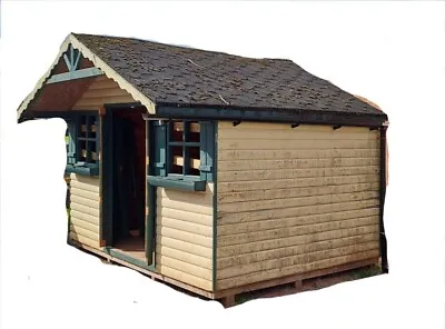 Garden Shed Summerhouse Log Cabin • £400