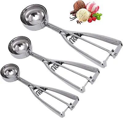 Cookie Scoop Set - INCLUDE 3 DIFFERENT SIZES MULTIPLE USES  • $12.58