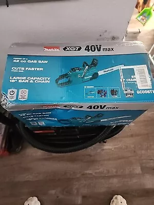 Makita 40V Max XGT 18 Inch Battery Chainsaw (GCU06) NEW BARE TOOL • $260