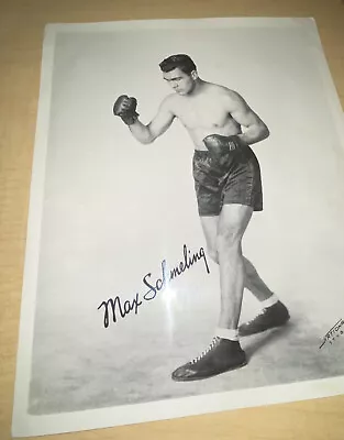 Boxer Max Schmeling Boxing 1920's Original Vintage 8x10 Photograph Photo • $30