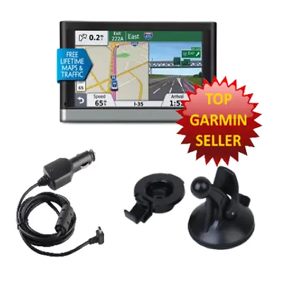 2597LMT Garmin Nuvi GPS Bundle Free N American Maps Car Charger • $39.95