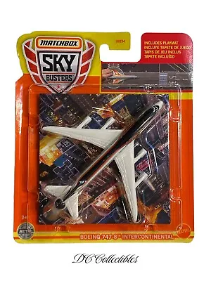 2022 Matchbox Sky Busters® #27 Boeing 747-8™ Intercontinental WHITE   • $5.01