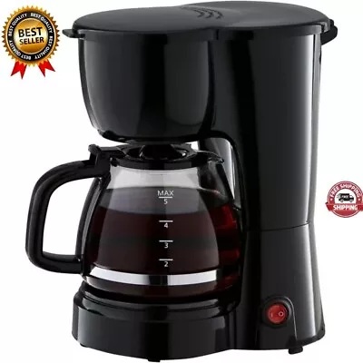 Mainstays Black 5-Cup Drip Coffee Maker New • $10.98