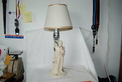 Vintage Victorian  Man  Figure  Lamp   • $19.99