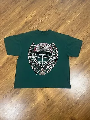 Vintage NHL Hockey Phoenix Coyotes 90s Logo Graphic Tee Men’s XL Forest Green • $24.95