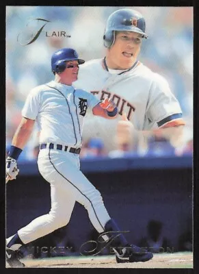 1993 Flair Baseball Card Mickey Tettleton #208 Detroit Tigers • $1.49