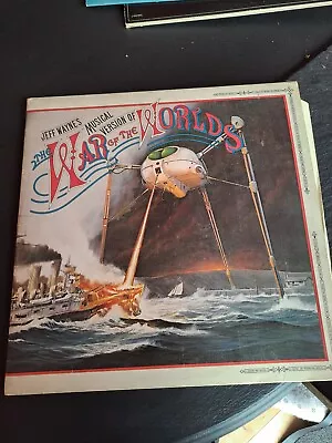 Jeff Wayne War Of The Worlds Double Gatefold  Vinyl Lp With Booklet • £6.99