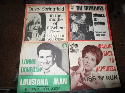 £5.28 • Buy Helen Shapiro,Lonnie Donegan,The Tremeloes,Dusty Springfield. 4 DK Singles