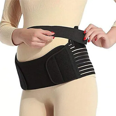 £5.40 • Buy Pregnancy Maternity Belt Lumbar Back Support Waist Band Belly Bump Brace Strap