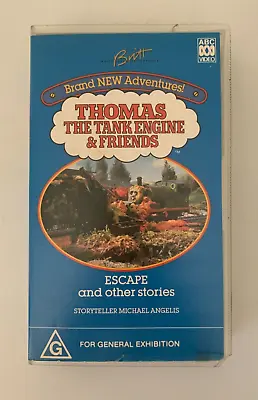 Thomas The Tank Engine & Friends Escape & Other Stories (VHS Video 1992) • $22