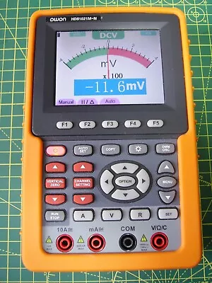 OWON - HDS1021M-N - Handheld Oscilloscope & Multimeter • £119