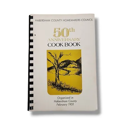 Habersham County Homemakers Council Cookbook Georgia Southern Recipes Desserts • $18