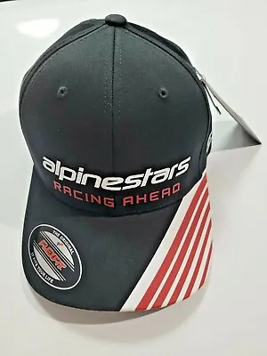 ALPINESTARS PHASE RACE HAT Flexfit L-XL Men's BNWT (Q) • $32