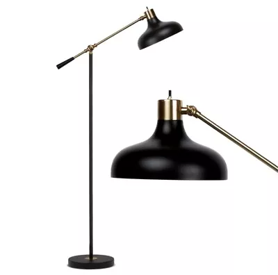 BRIGHTECH WYATT LED Floor Lamp W/ Adjustable Arm For Living Room & Bedrooms • $39