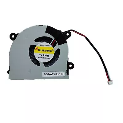 New Compatible Cpu Cooling Fan For Msi S6000 X600 Clevo 7872 C4500 Laptop Ab65 • $36.99