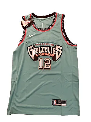 Men’s Ja Morant #12 Throwback Vancouver Grizzlies Jersey NWT - Various Sizes • $69.99