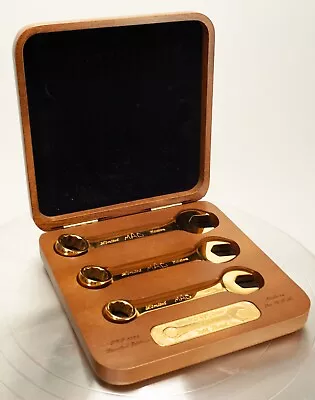 Mac Tools 24K Gold Plated 3 Pc Short Wrenches Limited Edition 1993 • $84.99