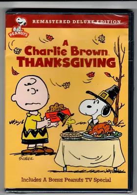 Peanuts A Charlie Brown Thanksgiving New/Sealed. • $10.50