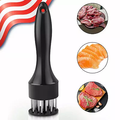 New Meat Tenderizer Tool 21Needles Stainless Steel For Tenderizing Kitchen Tool  • $5.98