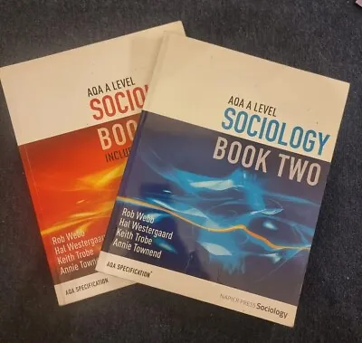 Aqa Alevel/as Level Sociology Book 1&2 • £19.99