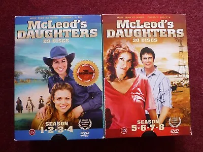 McLeod's Daughters DVD Complete Seasons 1-8 (Please See Condition Description) • £89.99