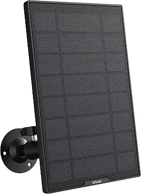 IeGeek Type-C Port Solar Panel For Outdoor Security Camera Home Battery CCTV Cam • £17.99