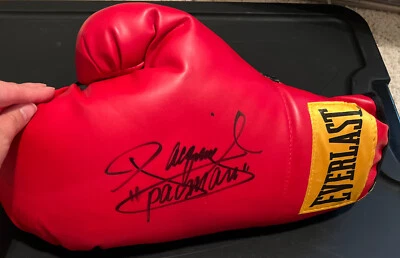 $125 • Buy Manny Pacquiao “pac Man” Autographed Boxing Glove