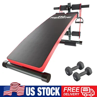 Adjustable Dumbbell Bench Weight Fitness Incline Training Bench Workout Dumbbell • $79.99