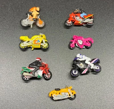 £3.99 • Buy Micro Machines Vintage Galoob 7pc Motorbikes Bikes Motorcycle Bundle Various