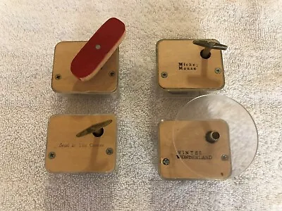 Vintage Sankyo & Narco MUSIC BOX MOVEMENTS Lot Of 4 • $35