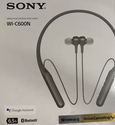 $79 • Buy SONY Wireless  In-Ear Headphones - Silver (WIC600NH)