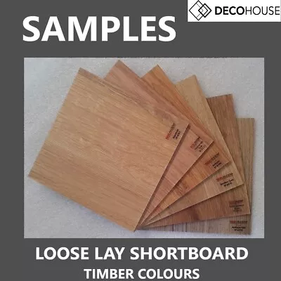 VINYL PLANK LOOSE LAY SAMPLE  Luxury Flooring Floor Waterproof COMMERCIAL Timber • $9