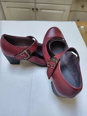 Pitillos Mary Jane T-Strap Patent Leather Shoes Round Toe EU 35 US 5-5.5 SPAIN • $35