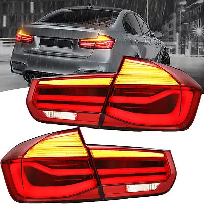 VLAND Pair LED Tail Lights For 2013-2018 BMW 3 Series F30 F35 E92 320i 328i 335i • $182