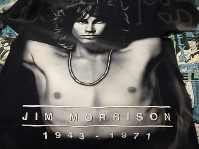 Vintage Jim Morrison T-Shirt XL The Doors *Rare* All Over Print *Immaculate* Tee • $198.88