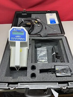 GASTECH GT 201 Portable Gas Monitor PPM H2S RS 232 OXYGEN METHANE LABORATORY KIT • $135
