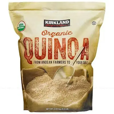 £16.49 • Buy Kirkland Signature Organic Gluten Free Versatile Grain Quinoa Kosher Pack 2.04kg