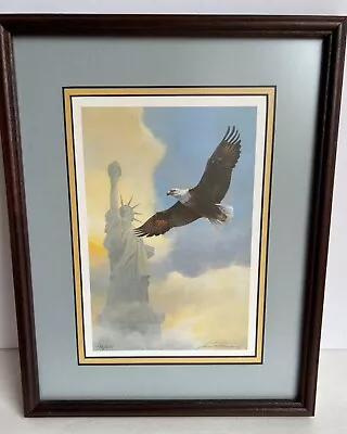 Mario F Fernandez Wings Across America Framed Matted Lithograph Signed Numbered • $59.95