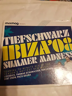 Mixmag Pres. Summer Madness Ibiza 08' - Mixed By Tiefschwarz - Electro (2008) CD • £3.99
