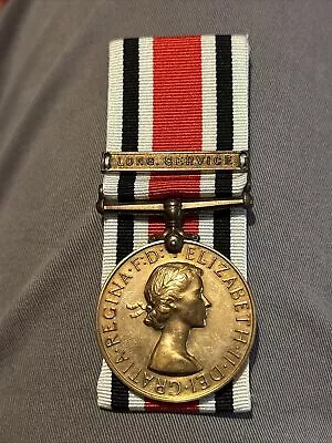 Rare Royal Ulster Constabulary Long Service Medal P. Sgt Edward Gibson (LS Bar) • £349.99