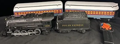 The Polar Express Lionel G-Gauge Battery Remote Train Set W Cars & Track Works • $47.40