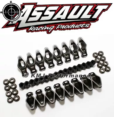 SBC Small Block 305 350 400 Chevy Roller Tip Rocker Arms 1.5 Ratio 3/8 Polylocks • $89.99