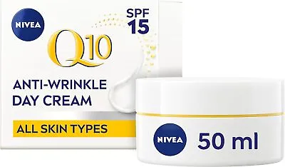 NIVEA Q10 Anti-Wrinkle Power Firming Day And Night Cream Anti-Wrinkle • £6.89