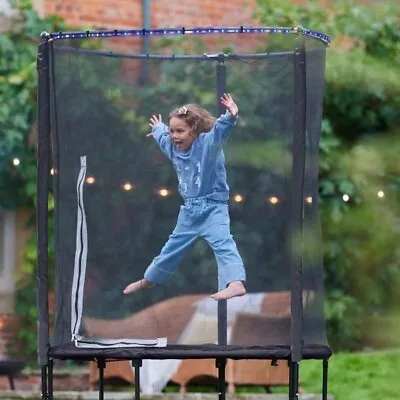 Plum 4.5ft Interactive Lights Junior Trampoline And Enclosure • £115