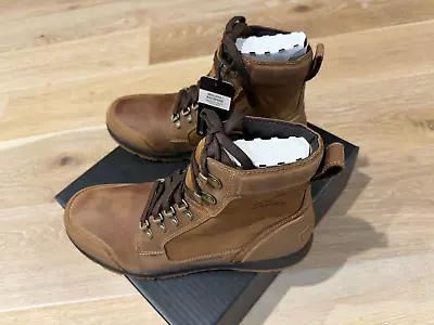 NIB Sorel Men's Sz 8 Ankeny II Mid Waterproof Boots Elk - Blackened Brown • $35