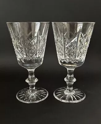 Edinburgh Crystal Highland Pair Water Goblets (2) • £30